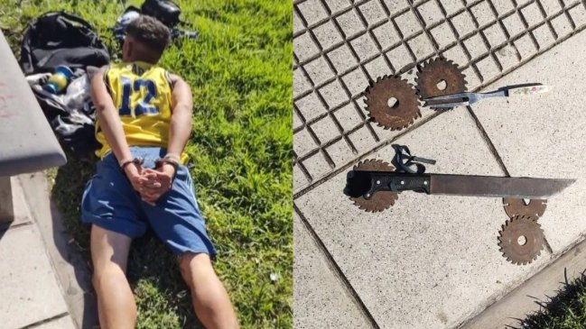 Sujeto intentó entrar a la Casa Rosada con un machete