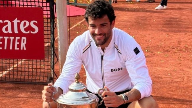 Matteo Berrettini se reencontró con los títulos en el ATP de Marrakech