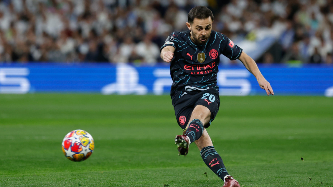 [VIDEO] Bernardo Silva marcó un golazo de tiro libre ante Real Madrid
