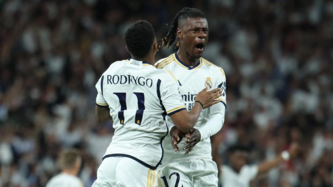 [VIDEOS] Camavinga y Rodrygo dieron vuelta el partido ante Manchester City