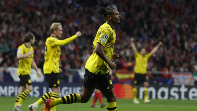 [VIDEO] Sebastien Haller ilusionó a Borussia Dortmund con el descuento ante Atlético de Madrid