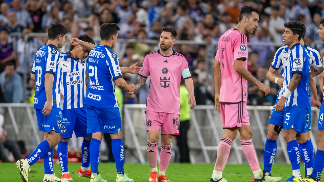 Monterrey frustró el avance de Messi e Inter Miami en la Copa de Campeones