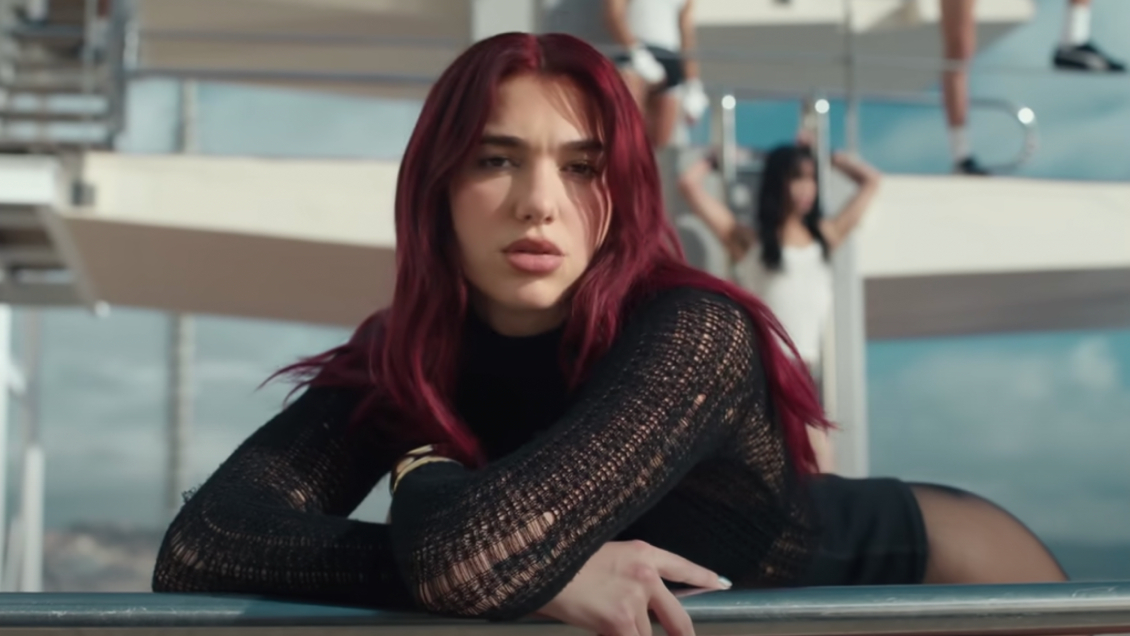 Dua Lipa estrenó su sencillo 