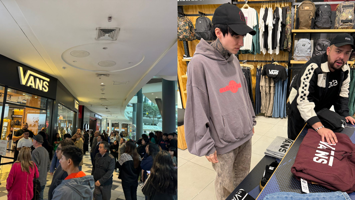 Largas filas en malls por el streamer Cry The Real