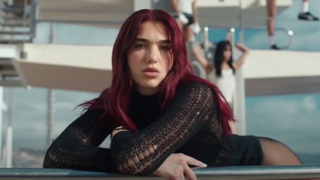 Dua Lipa estrenó su sencillo 