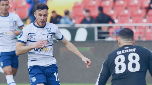 [VIDEO] Angelo Henríquez cortó su larga sequía en goleada de FC Baltika