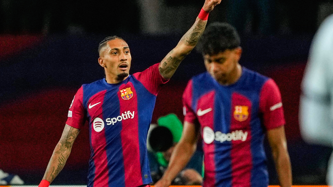 [VIDEO] Raphinha aprovechó una jugada de Yamal y puso 1-0 a FC Barcelona ante PSG