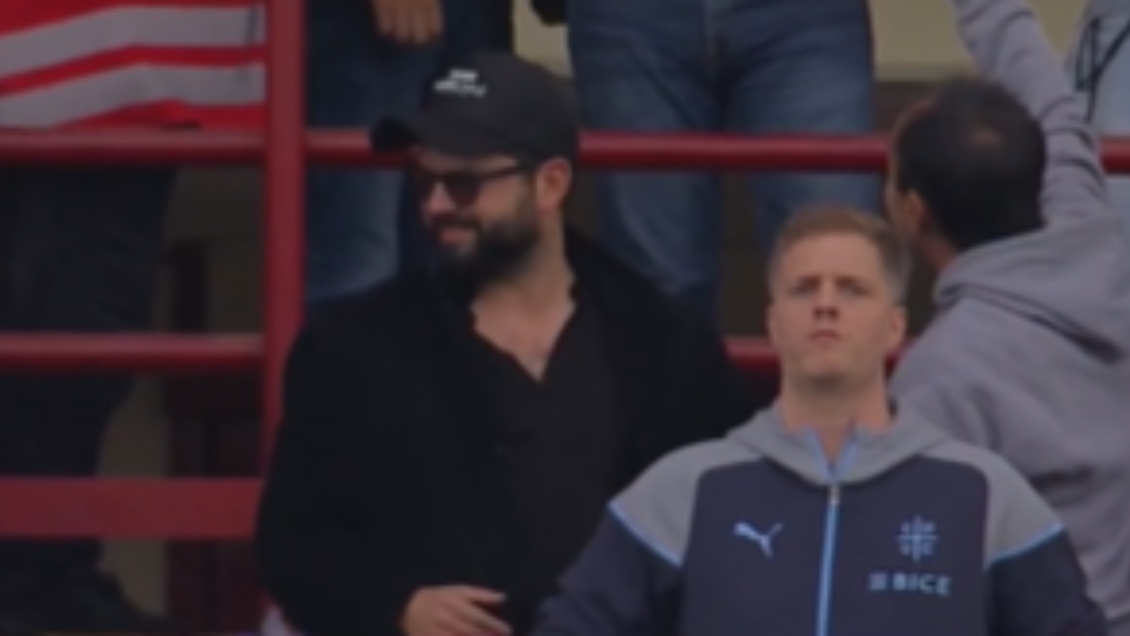 Presidente Boric llegó a Santa Laura para apoyar a la UC