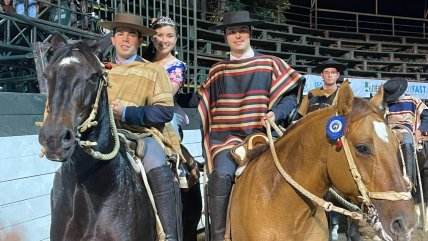   Claudio Vergara y Juan Gustavo Rivera ganaron el Nacional Universitario de Rodeo 