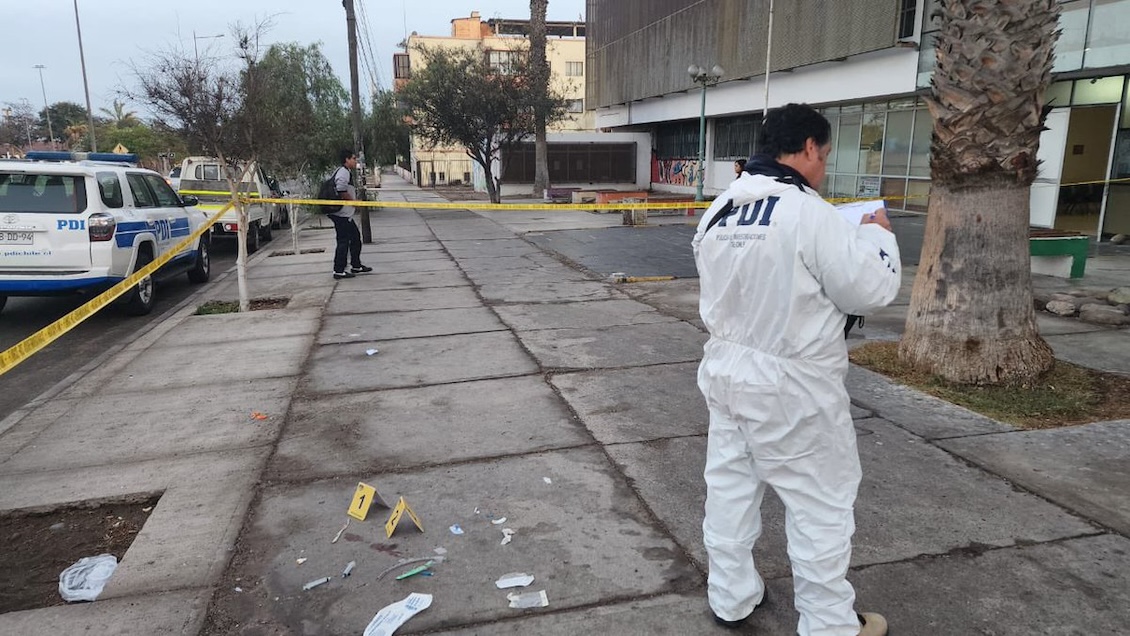 Hombre fue asesinado a puñaladas en Arica