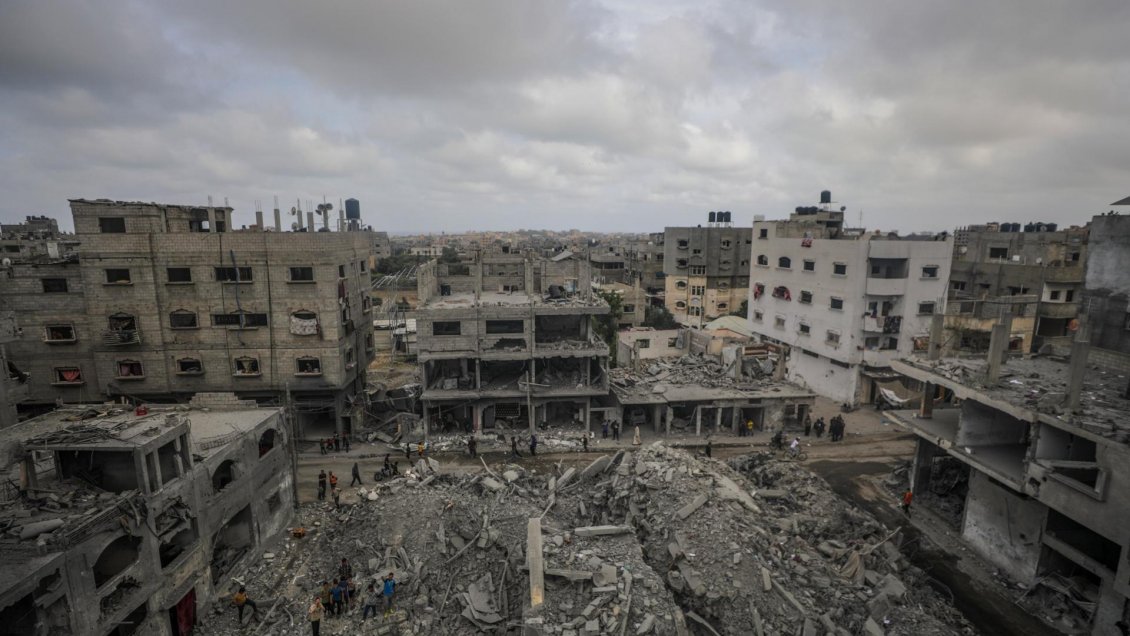 Decenas de miles de personas piden en Londres un alto el fuego en Gaza