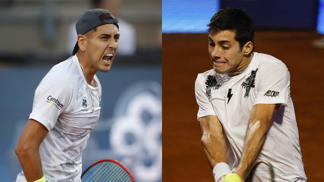 Alejandro Tabilo y Cristian Garin conocieron rivales para sus estrenos en Aix-en-Provence