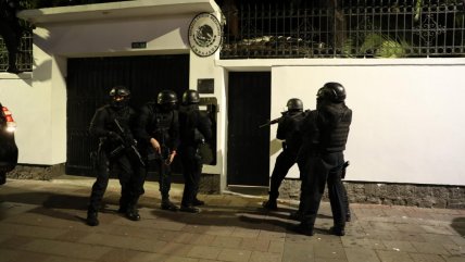   Denuncian penalmente a Noboa por asalto a la embajada de México en Quito 