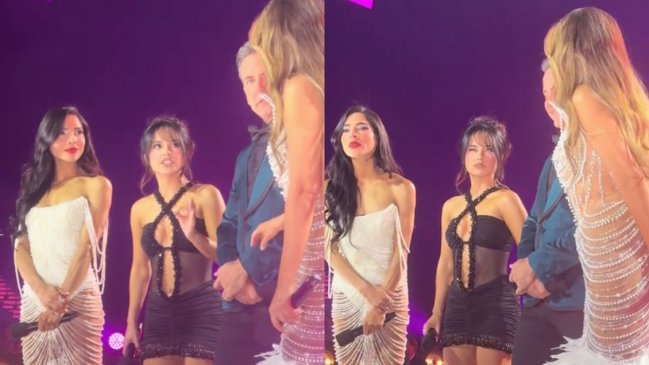   Thalía y Becky G tuvieron tensa discusión durante premiación 