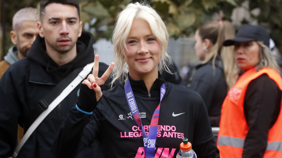 [Video] Vesta Lugg mostró su alegría por correr el Maratón de Santiago: Disfruté cada kilómetro