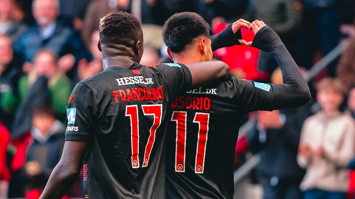 Darío Osorio obtuvo su tercera distinción por mejor gol del mes en Midtjylland