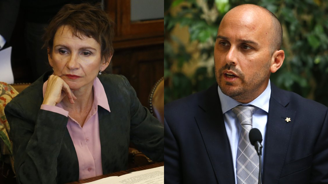 Tenso momento entre Tohá y Longton en debate del Ministerio de Seguridad