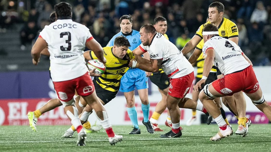 Selknam sufrió dura caída ante Peñarol en Super Rugby Americas