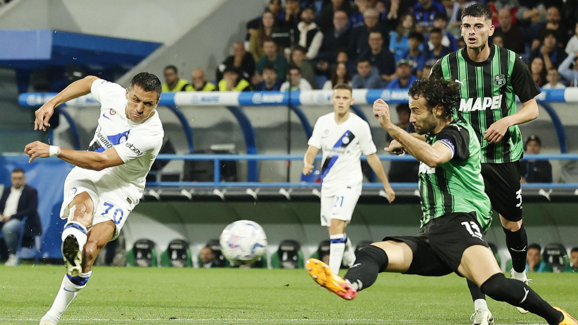 Inter de Milán sufrió derrota ante Sassuolo con Alexis Sánchez en cancha