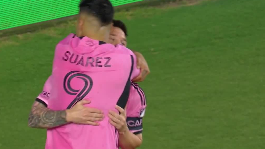 [VIDEO] Messi anotó en el choque de Inter Miami ante New York RB