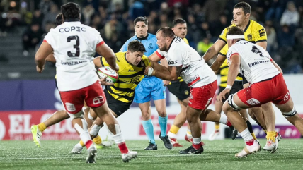   Selknam sufrió dura caída ante Peñarol en Super Rugby Americas 