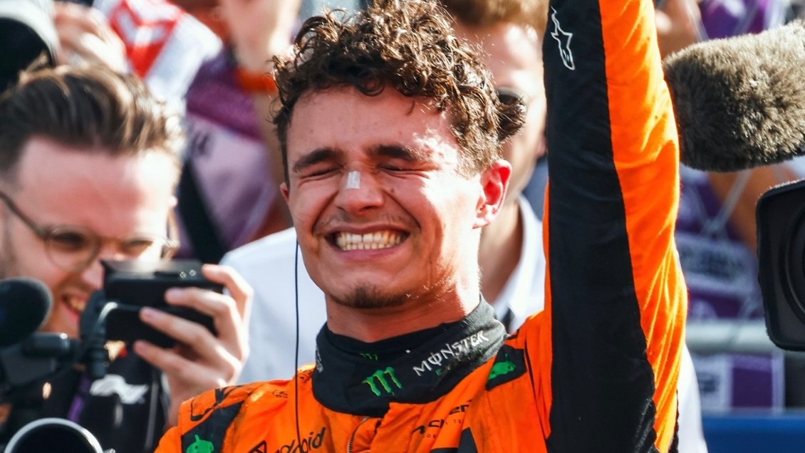 Lando Norris rompió el reinado de Verstappen con el primer triunfo de su carrera