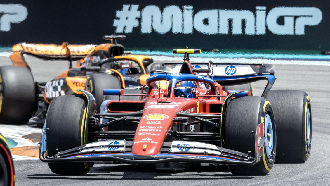 Carlos Sainz fue sancionado y perdió el cuarto puesto del GP de Miami