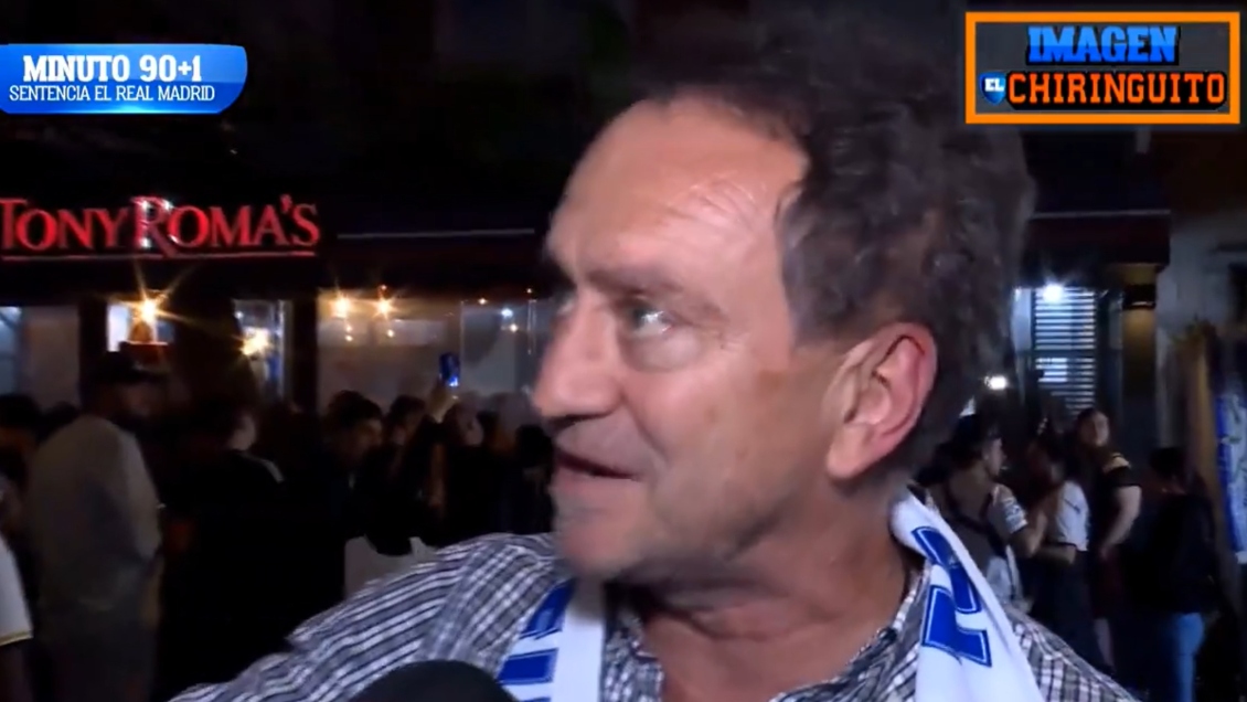 [Video] Hincha salió del 