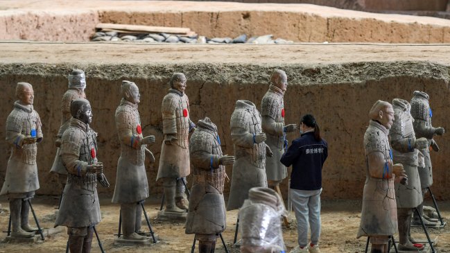 Museo de Guerreros de Terracota y Notre Dame se alían para la conservación del patrimonio
