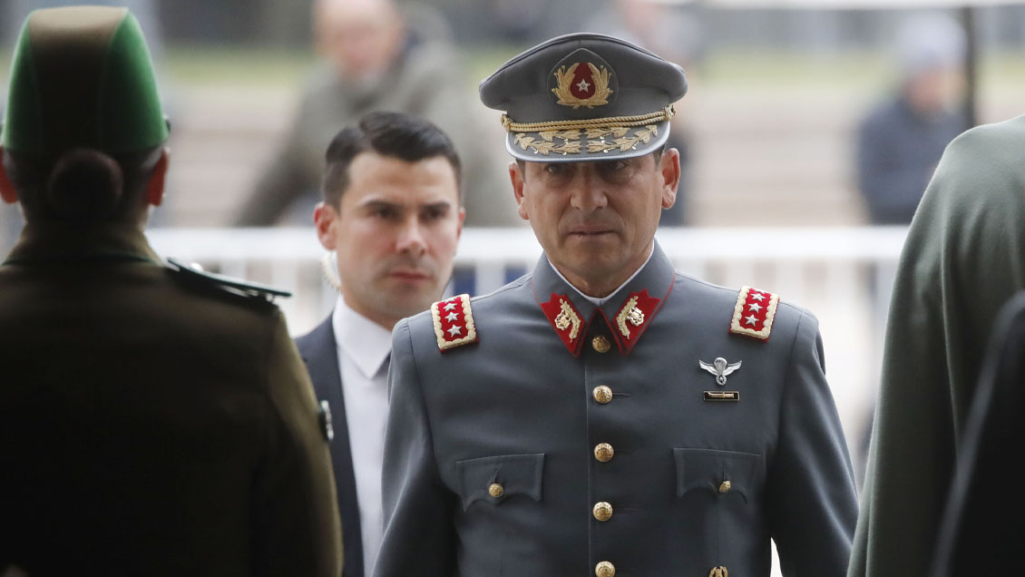 Gobierno ratificó en su cargo al general Iturriaga