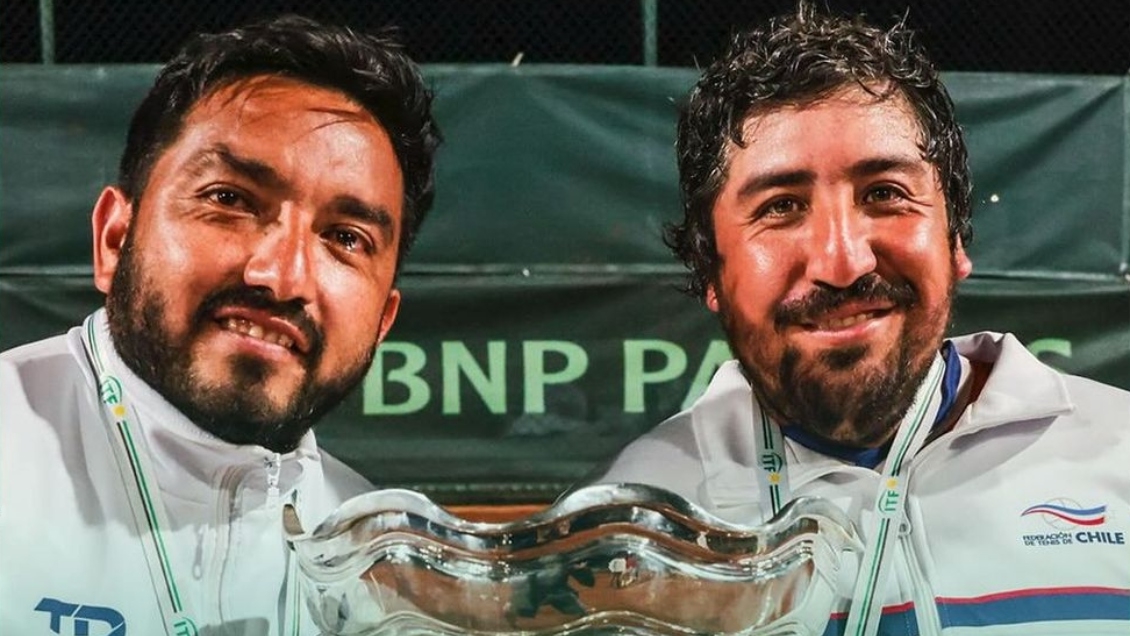 Francisco Cayulef y Diego Pérez se alzaron con el título en el Mundial de Quad Tenis
