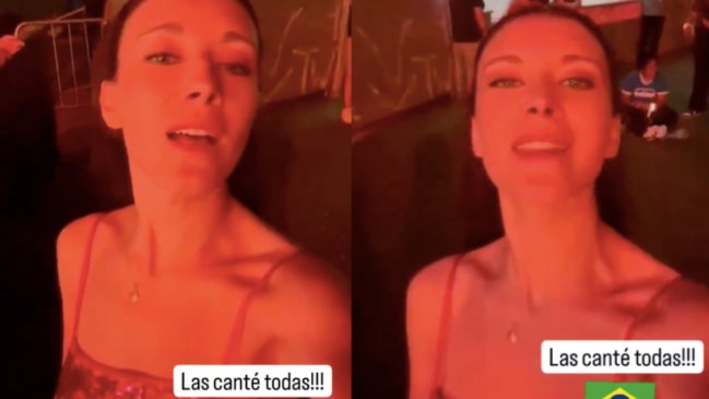 Carla Jara lo pasó increíble tras invitación de Karol G a Brasil