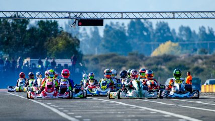   Nicolás Ambiado se quedó con el triunfo en el Karting de Las Perdices 