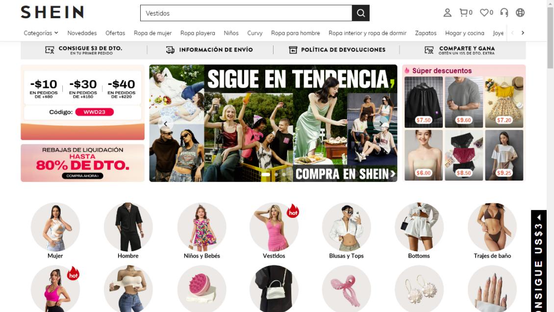 ONG denuncia que proveedores de Shein trabajan 75 horas semanales