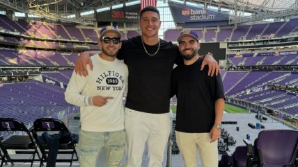   Sammis Reyes llegó a Minnesota para unirse a la pretemporada de los Vikings 