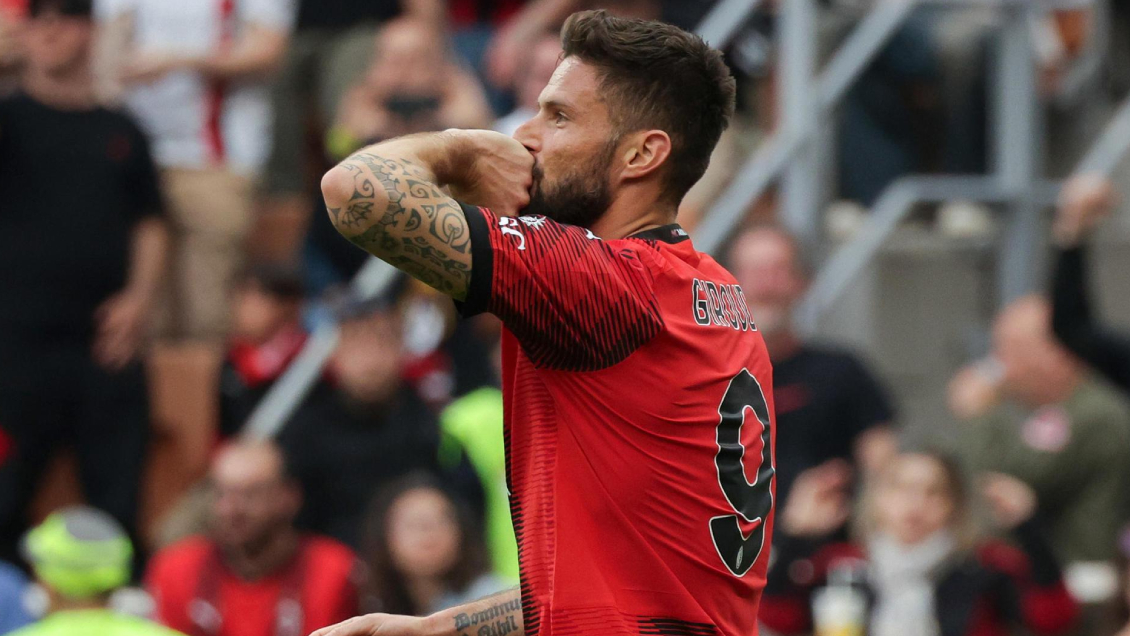 Olivier Giroud confirmó fin de su ciclo en AC Milan