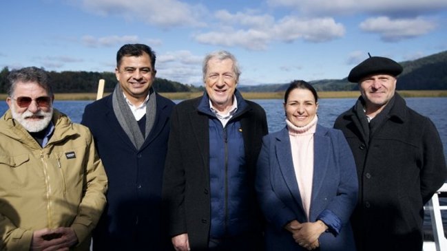 Canciller visitó Valdivia en el marco de su postulación como 