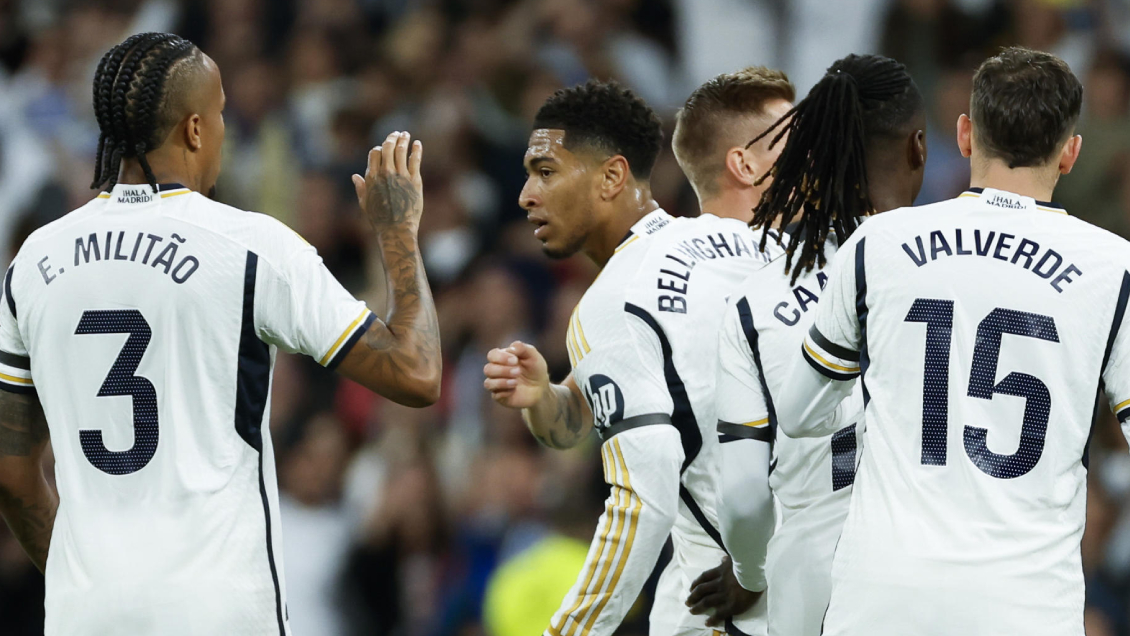 El campeón Real Madrid exhibió su poderío con goleada a Alavés