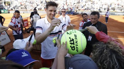   El triunfazo de Nicolás Jarry en octavos de final del Masters de Roma 