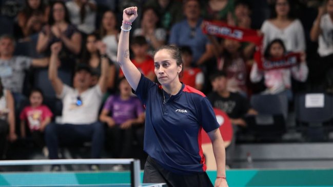   Paulina Vega clasificó a París 2024 tras ganar el Preolímpico de tenis de mesa 