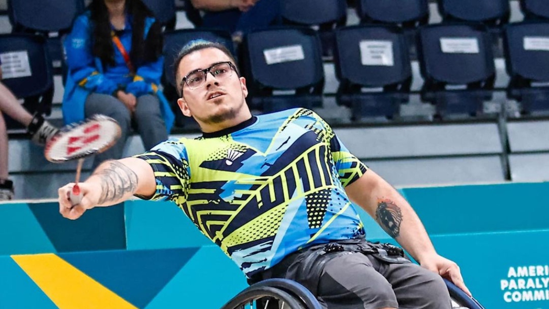 Jaime Aránguiz clasificó al parabádminton de los Juegos Paralímpicos de París 2024