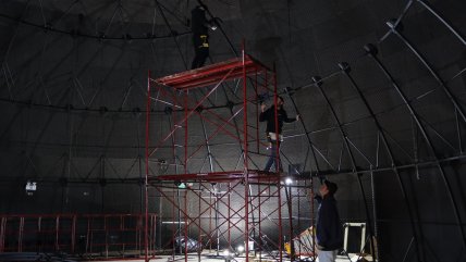   Avanza la construcción del Planetario de Huechuraba 