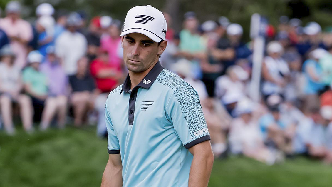 Joaquín Niemann superó el corte para seguir en el PGA Championship