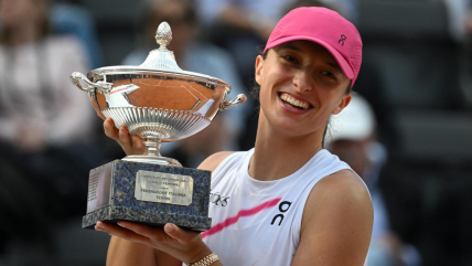   Iga Swiatek alzó por tercera vez el título en el WTA 1.000 de Roma 