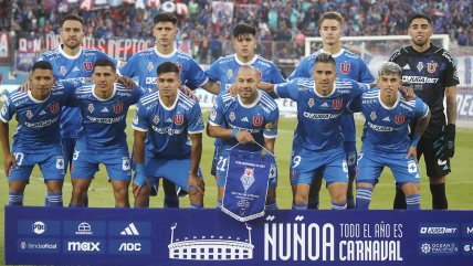   La formación de Universidad de Chile para recibir a Ñublense en el Estadio Nacional 