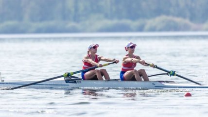   Las hermanas Abraham avanzaron a las semifinales de la Copa del Mundo de Remo 