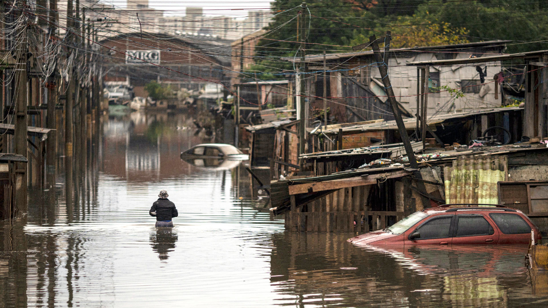 Nuevos temporales agravan las inundaciones en el sur de Brasil