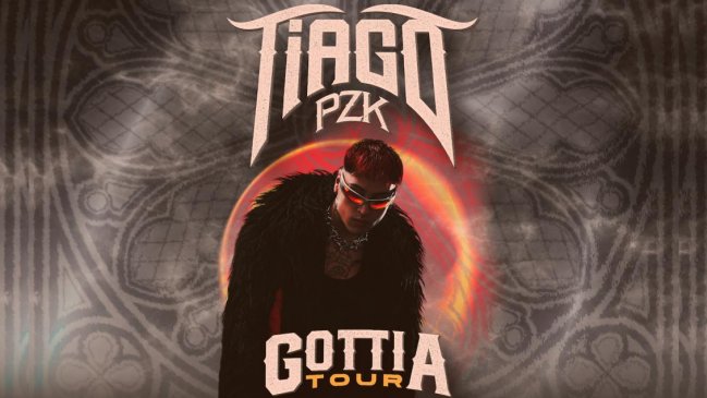 Argentino Tiago PZK regresa al Movistar Arena y suma show en Concepción