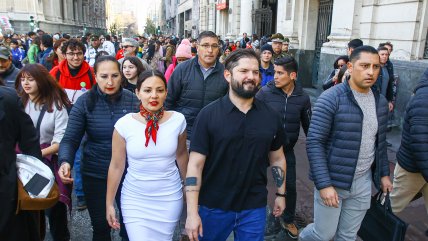  Presidente Boric recorrió las calles de Santiago centro por el Día de los Patrimonios  