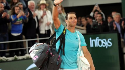   ¿Fue su último partido? Rafael Nadal se fue ovacionado tras caer ante Zverev en Roland Garros 